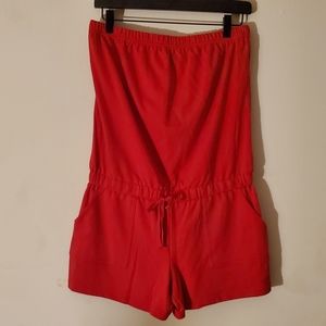 Soho Street Strapless Romper by NY&C